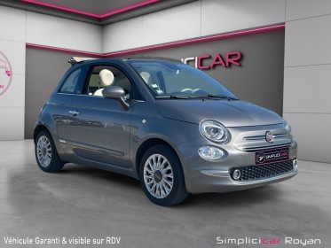 Fiat 500c serie 6 1.2 69 ch lounge entretien complet à jour / 2ème main garanti 12 mois occasion simplicicar royan...