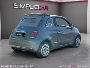 Fiat 500c serie 6 1.2 69 ch lounge entretien complet à jour / 2ème main garanti 12 mois occasion simplicicar royan...