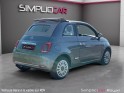 Fiat 500c serie 6 1.2 69 ch lounge entretien complet à jour / 2ème main garanti 12 mois occasion simplicicar royan...