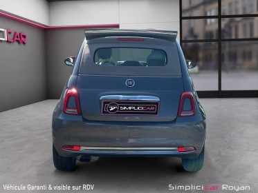 Fiat 500c serie 6 1.2 69 ch lounge entretien complet à jour / 2ème main garanti 12 mois occasion simplicicar royan...