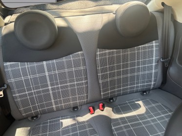 Fiat 500 serie 6 1.2 69 ch eco pack lounge régulateur de vitesse toit panoramique garantie 12 mois occasion montpellier (34)...