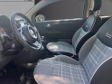 Fiat 500 serie 6 1.2 69 ch eco pack lounge régulateur de vitesse toit panoramique garantie 12 mois occasion montpellier (34)...