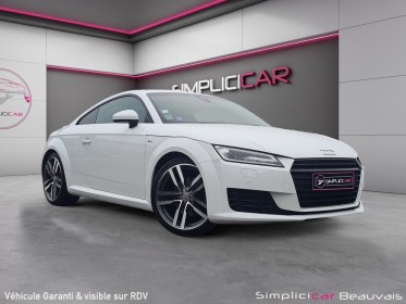 Audi tt coupe 2.0 tfsi 230 s tronic 6 s line ou 489 euros par mois - origine france - entretien full audi  - garantie 1 an...
