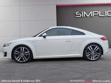 Audi tt coupe 2.0 tfsi 230 s tronic 6 s line ou 489 euros par mois - origine france - entretien full audi  - garantie 1 an...