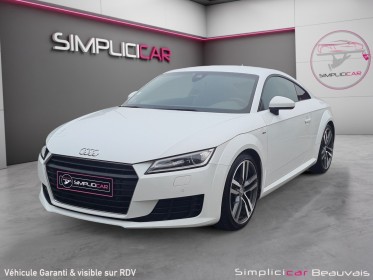 Audi tt coupe 2.0 tfsi 230 s tronic 6 s line ou 489 euros par mois - origine france - entretien full audi  - garantie 1 an...