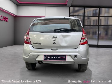 Dacia sandero 1.4 mpi 75 gpl eco2 blackline entretien complet / garantie 12 mois occasion montreuil (porte de vincennes)(75)...