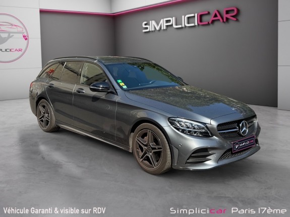 Mercedes classe c break 180 9g-tronic amg line/ camera de recul/ entretien mercedes / carplay occasion paris 17ème...
