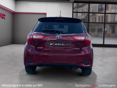 Toyota yaris hybride mc2 100h collection occasion simplicicar limoges  simplicicar simplicibike france