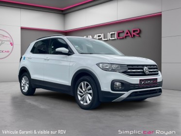Volkswagen t-cross 1.0 tsi 115 ch dsg 7 rapports lounge origine vw royan / entretien à jour garantie 12 mois occasion...