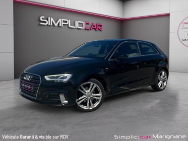 Audi a3 a3 1.5 tfsi cod 150 s line -keyless-go-camera de recul- garantie 12 mois- occasion simplicicar marignane  simplicicar...