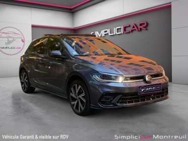 Volkswagen polo 1.0 tsi 110 ss dsg7 r-line/boite automatique /toit ouvrant/garantie 12 mos occasion montreuil (porte de...