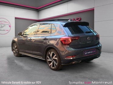 Volkswagen polo 1.0 tsi 110 ss dsg7 r-line/boite automatique /toit ouvrant/garantie 12 mos occasion montreuil (porte de...
