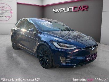 Tesla model x 100 kwh all-wheel drive performance ludicrous full options, 7plcaces, garantie constructeur occasion...
