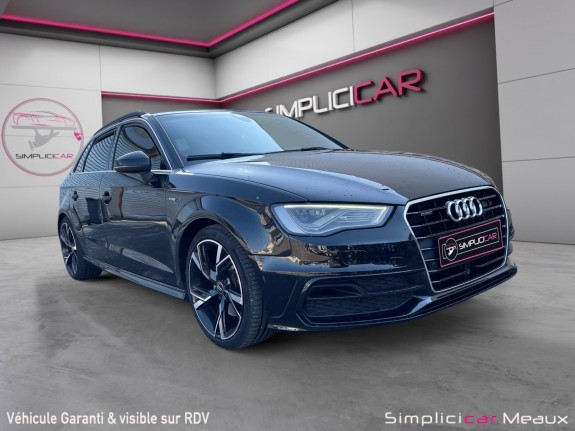 Audi a3 sportback 2.0 tdi 184 s line quattro s tronic 6 occasion simplicicar meaux simplicicar simplicibike france