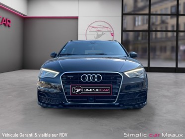 Audi a3 sportback 2.0 tdi 184 s line quattro s tronic 6 occasion simplicicar meaux simplicicar simplicibike france