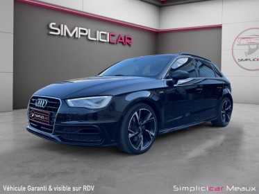 Audi a3 sportback 2.0 tdi 184 s line quattro s tronic 6 occasion simplicicar meaux simplicicar simplicibike france