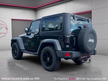 Jeep wrangler 2.8 crd 200 sport garantie 12 mois occasion simplicicar brive la gaillarde  simplicicar simplicibike france