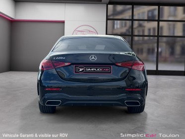 Mercedes classe c 220 d 9g-tronic 4matic amg line, toit ouvrant, garantie 12 mois occasion simplicicar toulon est simplicicar...
