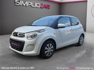 Citroen c1 c1 vti 72 ss feel / clim / régulateur / bluetooth occasion champigny-sur-marne (94) simplicicar simplicibike france
