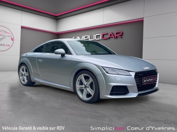 Audi tt coupe 2.0 tfsi 230 quattro s tronic 6 s line occasion simplicicar coeur d'yvelines - auto expo 78 simplicicar...