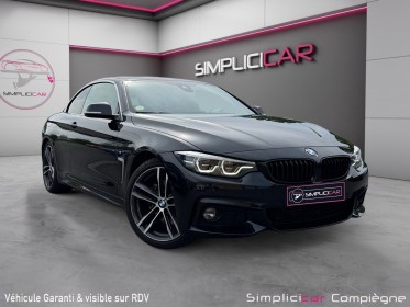 Bmw serie 4 cabriolet f33 lci2 430d 258 ch bva8 m sport - suivi bmw - carplay - caméra - harman kardon occasion simplicicar...