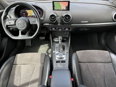 Audi a3 cabriolet 1.5 tfsi cod 150 s tronic 7 s line design luxe siege chauffant/cuir alcantara/caméra de recul garantie...