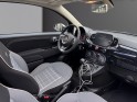 Fiat 500 serie 6 1.2 69 ch eco pack lounge/ toit ouvrant / start and stop/ garantie 12 mois occasion paris 17ème (75)(porte...