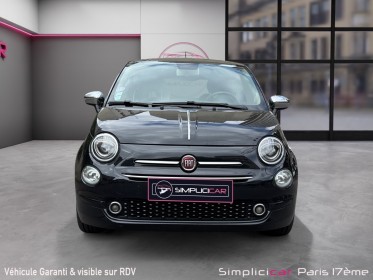 Fiat 500 serie 6 1.2 69 ch eco pack lounge/ toit ouvrant / start and stop/ garantie 12 mois occasion paris 17ème (75)(porte...