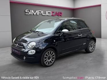 Fiat 500 serie 6 1.2 69 ch eco pack lounge/ toit ouvrant / start and stop/ garantie 12 mois occasion paris 17ème (75)(porte...