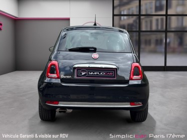 Fiat 500 serie 6 1.2 69 ch eco pack lounge/ toit ouvrant / start and stop/ garantie 12 mois occasion paris 17ème (75)(porte...