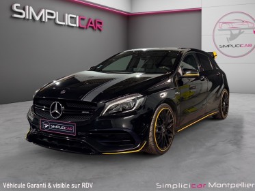 Mercedes classe a 45 speedshift yellow night edition occasion montpellier (34) simplicicar simplicibike france
