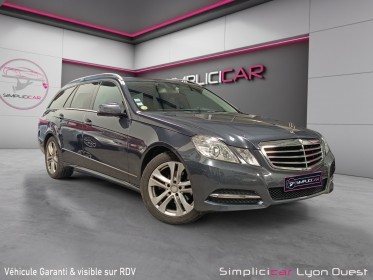 Mercedes classe e break 220 cdi blueefficiency classic a / garantie 12 mois occasion simplicicar lyon ouest simplicicar...