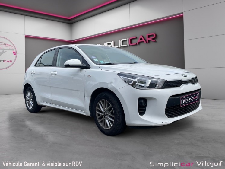Kia rio 1.2l 84 ch isg active, garantie 12 mois. occasion simplicicar villejuif  simplicicar simplicibike france