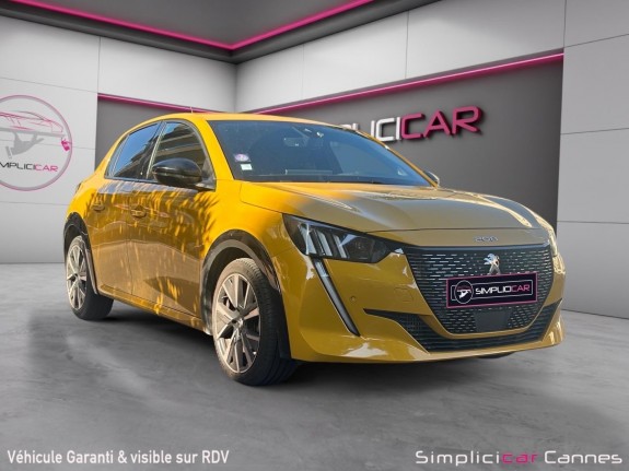 Peugeot 208 puretech 100 ss bvm6 gt line occasion cannes (06) simplicicar simplicibike france