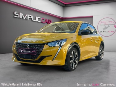 Peugeot 208 puretech 100 ss bvm6 gt line occasion cannes (06) simplicicar simplicibike france