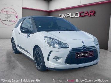 Citroen ds3 155 thp sport chic occasion simplicicar brie-comte-robert simplicicar simplicibike france