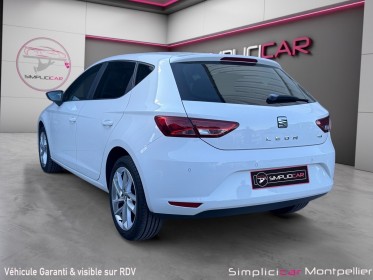 Seat leon 1.6 tdi 105 start/stop style garantie 12 mois occasion montpellier (34) simplicicar simplicibike france