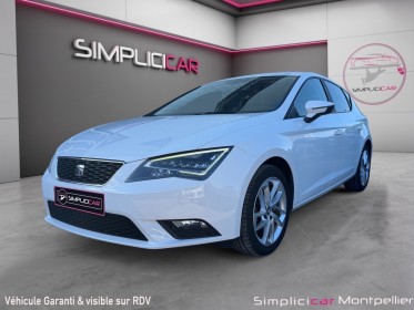 Seat leon 1.6 tdi 105 start/stop style garantie 12 mois occasion montpellier (34) simplicicar simplicibike france