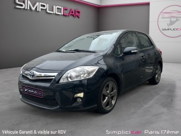 Toyota auris hybride 136h dynamic garantie 12 mois occasion paris 17ème (75)(porte maillot) simplicicar simplicibike france