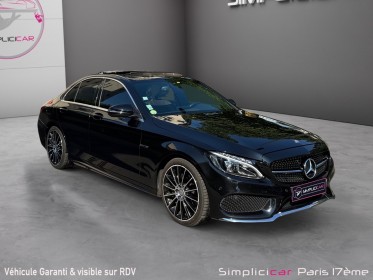 Mercedes classe c 220 d 9g-tronic fascination/attelage/toit ouvrant/interieur bois/affichage tÊte haute occasion paris...