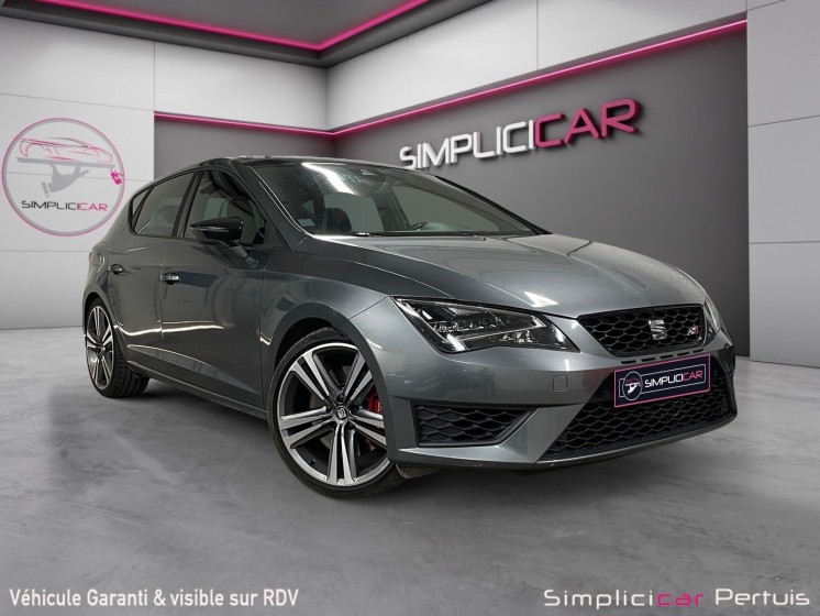 Seat leon 2.0 tsi 280 cupra dsg6 occasion simplicicar pertuis simplicicar simplicibike france Seat leon 2.0 tsi 280 cupra dsg6 occasion simplicicar pertuis simplicicar simplicibike france
