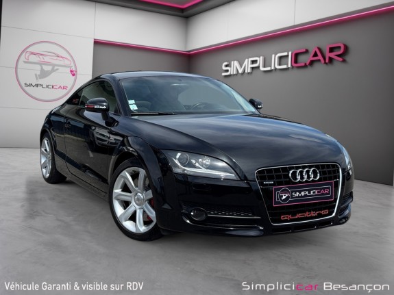 Audi tt coupe v6 3.2 250 quattro s-tronic occasion simplicicar besanÇon simplicicar simplicibike france
