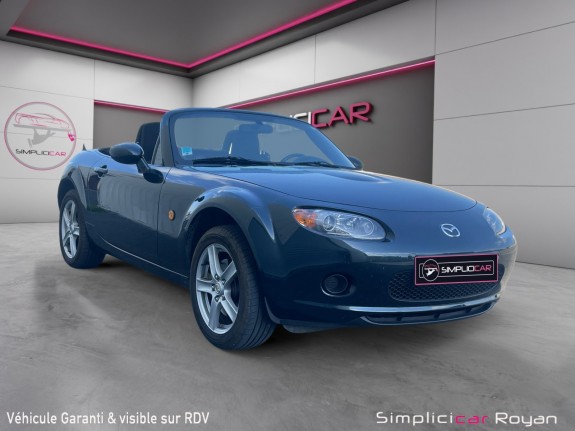 Mazda mx-5 1.8 126 ch elegance origine france entretien à jour garanti 12 mois occasion simplicicar royan simplicicar...