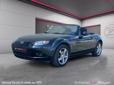 Mazda mx-5 1.8 126 ch elegance origine france entretien à jour garanti 12 mois occasion simplicicar royan simplicicar...