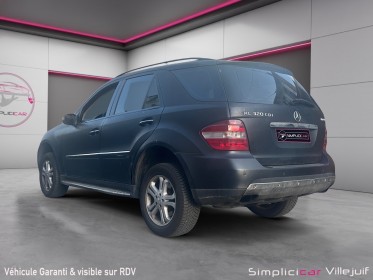 Mercedes classe m ml 320 cdi a, radar av et et ar, possède tous les factures d'entretiens occasion simplicicar villejuif ...