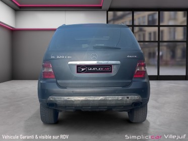 Mercedes classe m ml 320 cdi a, radar av et et ar, possède tous les factures d'entretiens occasion simplicicar villejuif ...