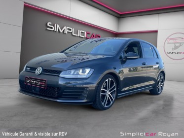 Volkswagen golf 2.0 tdi 184 ch dsg 6 rapports gtd / entretien à jour / origine vw la rochelle / garantie 12 mois occasion...