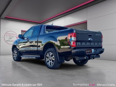 Ford ranger super cabine 2.0 ecoblue 213 bv10 wildtrak occasion parc voitures beauvais simplicicar simplicibike france