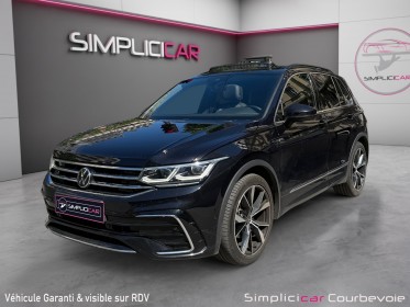 Volkswagen tiguan 1.5 tsi 150ch dsg7 r-line - garantie 12 mois  - 1er main - toit ouvrant -hayon electrique - occasion paris...