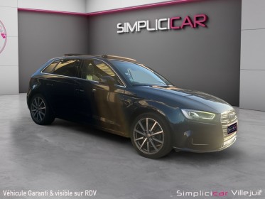 Audi a3 sportback 2018 40 tfsi 190 s tronic 7 quattro design luxe, garantie 12mois, caméra de recul, carplay occasion...